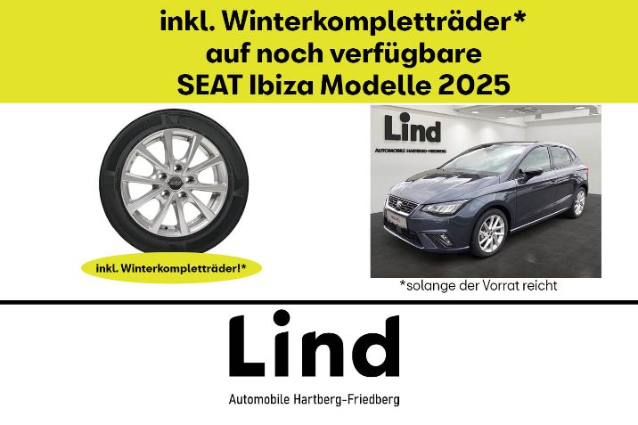inkl. Winterkompletträder SEAT Ibiza